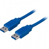 Kaapeli USB 3.0 A-A 3m, sininen