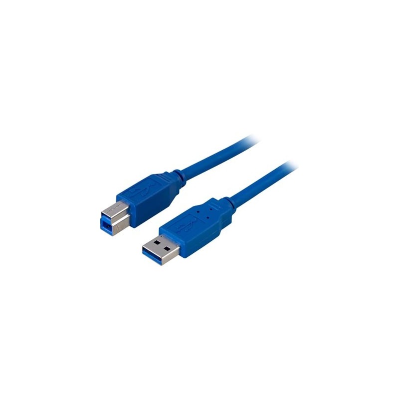 Kaapeli USB 3.0 A-B 2m, sininen