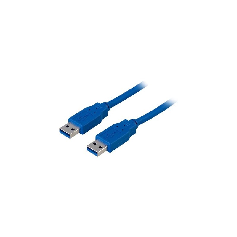 Kaapeli USB 3.0 A-A 3m, sininen