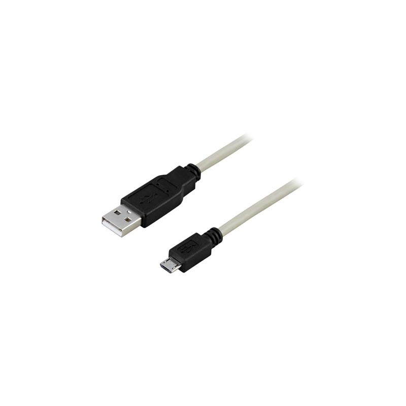 Kaapeli USB 2.0 A uros - micro B uros, 1m