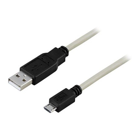 Kaapeli USB 2.0 A uros - micro B uros, 1m
