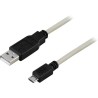 Kaapeli USB 2.0 A uros - micro B uros, 1m