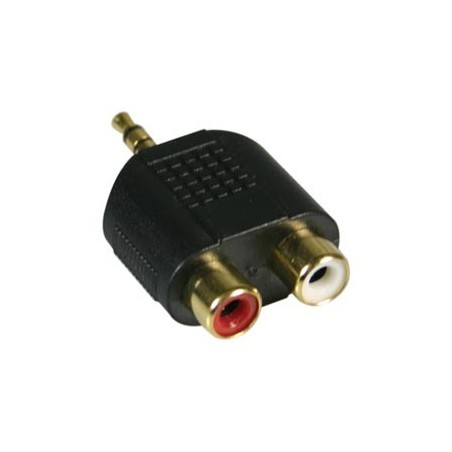 Adapteri 2xRCA n - 3,5mm plug