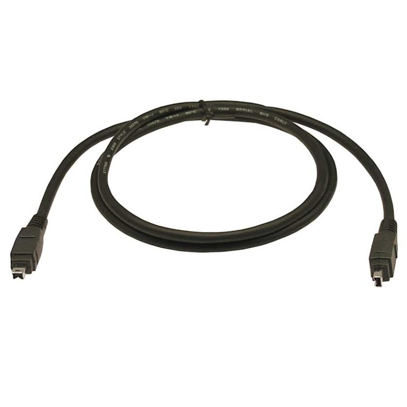 Firewire kaapeli 4/4 1m